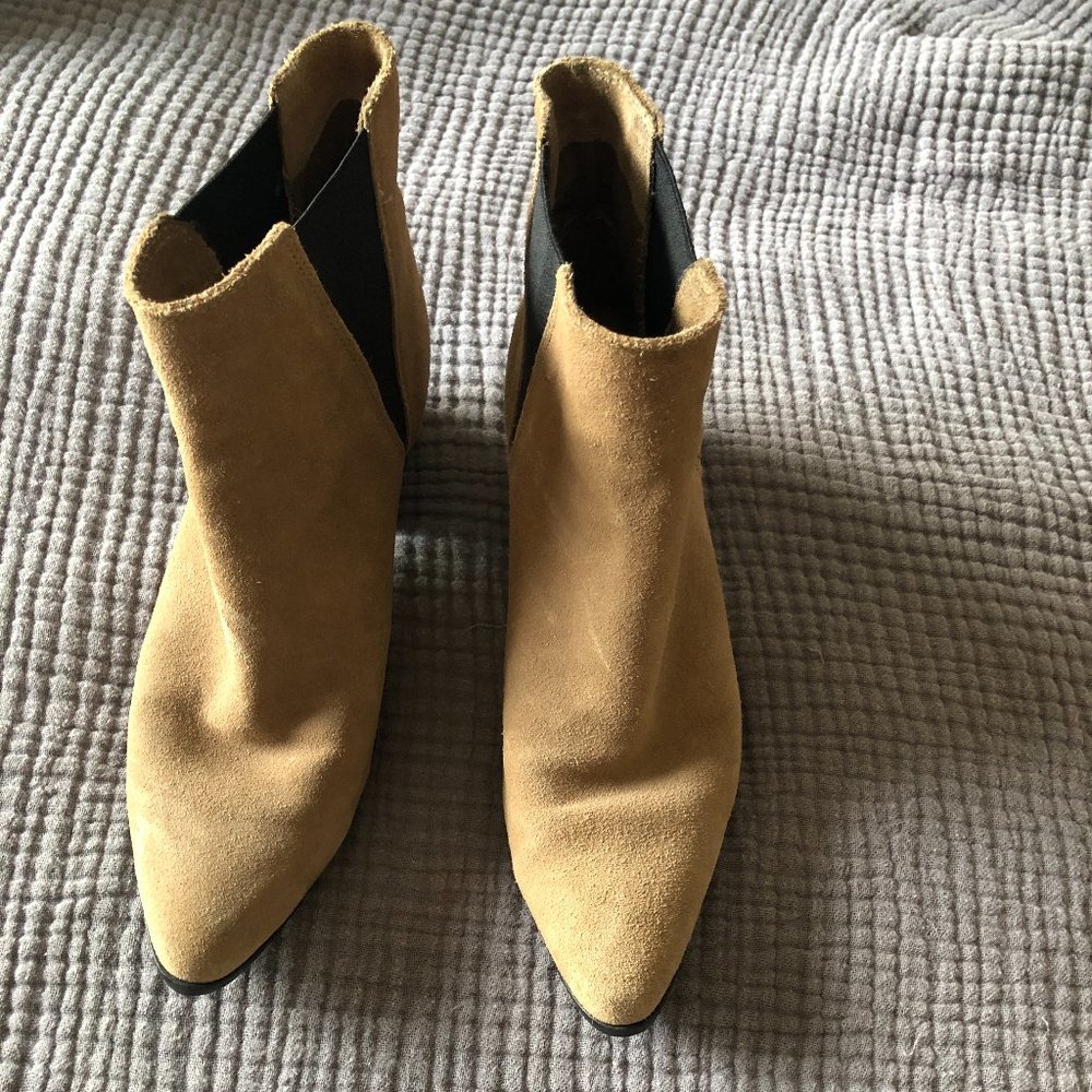 Suede Booties